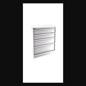 Champion Tool Storage D15000401ILCFTB-LG Cabinet, 56-1/2 x 35-7/8 x 28-1/2 Inch Size, 4 Drawers, 78 Compartment, Light Gray | CJ6BQQ