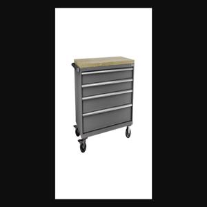 Champion Tool Storage D15000401ILCMB8BBT-DG Cabinet, 56-1/2 x 43-1/4 x 28-1/2 Inch Size, 4 Drawers, 108 Compartment, Dark Grey | CJ6BGU