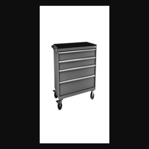 Champion Tool Storage D15000401ILCMB8RT-DG Cabinet, 56-1/2 x 43-1/4 x 28-1/2 Inch Size, 4 Drawers, 108 Compartment, Dark Grey | CJ6BHA
