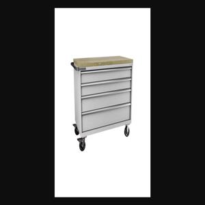 Champion Tool Storage D15000401ILMB8BBT-LG Cabinet, 56-1/2 x 43-1/4 x 28-1/2 Inch Size, 4 Drawers, Light Grey | CJ6BFJ