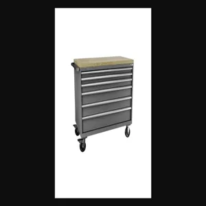 Champion Tool Storage D15000601ILMB8BBT-DG Cabinet, 56-1/2 x 43-1/4 x 28-1/2 Inch Size, 6 Drawers, Dark Grey | CJ6BGV