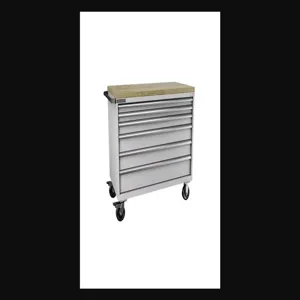 Champion Tool Storage D15000601ILMB8BBT-LG Cabinet, 56-1/2 x 43-1/4 x 28-1/2 Inch Size, 6 Drawers, Light Grey | CJ6BFL