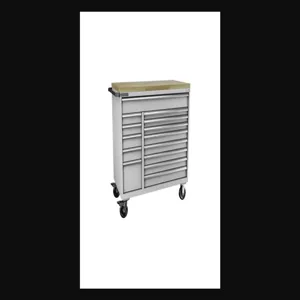 Champion Tool Storage D1800DB14MB8BBT-LG Cabinet, 56-1/2 x 39-3/8 x 28-1/2 Inch Size, 14 Drawers, Light Grey | CJ6BFZ