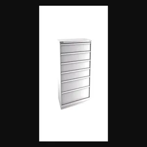 Champion Tool Storage D27000601ILCFTB-LG Cabinet, 56-1/2 x 59-1/2 x 28-1/2 Inch Size, 6 Drawers, 117 Compartment, Light Gray | CJ6BQY