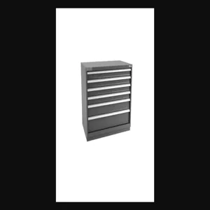 Champion Tool Storage E15000601ILCFTB-DG Cabinet, 47 x 35-7/8 x 28-1/2 Inch Size, 6 Drawers, 188 Compartment, Dark Gray | CJ6BUU