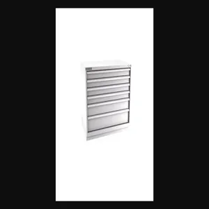 Champion Tool Storage E15000601ILCFTB-LG Cabinet, 47 x 35-7/8 x 28-1/2 Inch Size, 6 Drawers, 188 Compartment, Light Gray | CJ6BPW