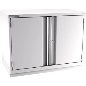 Champion Tool Storage E15002FDIL-LG Cabinet, 47 x 35-7/8 x 28-1/2 Inch Size, 2 Doors, 1 Shelf, Light Gray | CJ6CAZ