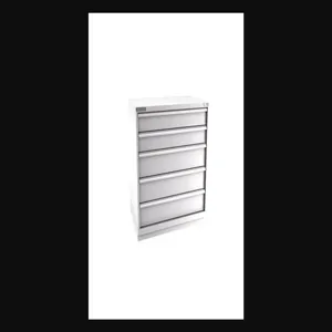 Champion Tool Storage E18000501ILCFTB-LG Cabinet, 47 x 41-3/4 x 28-1/2 Inch Size, 5 Drawers, 108 Compartment, Light Gray | CJ6BQA