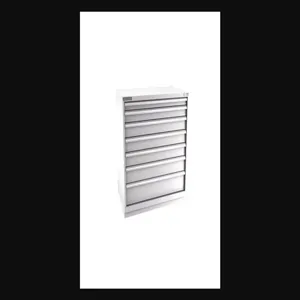 Champion Tool Storage E18000701ILCFTB-LG Cabinet, 47 x 41-3/4 x 28-1/2 Inch Size, 7 Drawers, 180 Compartment, Light Gray | CJ6BQD