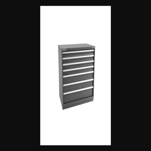 Champion Tool Storage E18000702ILCFTB-DG Cabinet, 47 x 41-3/4 x 28-1/2 Inch Size, 7 Drawers, 228 Compartment, Dark Gray | CJ6BVC