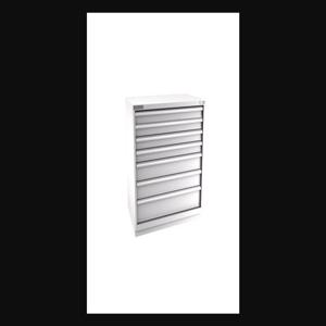 Champion Tool Storage E18000702ILCFTB-LG Cabinet, 47 x 41-3/4 x 28-1/2 Inch Size, 7 Drawers, 228 Compartment, Light Gray | CJ6BQE