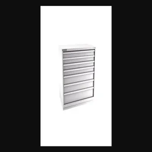 Champion Tool Storage E18000702ILCFTB-LG Cabinet, 47 x 41-3/4 x 28-1/2 Inch Size, 7 Drawers, 228 Compartment, Light Gray | CJ6BQE