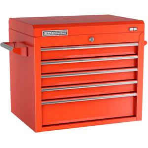 Champion Tool Storage FMP2705TC-RD Cabinet, 27 x 20 Inch Size, 5 Drawers, Top Chest, Red | CJ6BBX