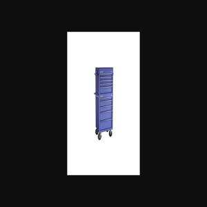 Champion Tool Storage FMP2710RC-BL Cabinet, 27 x 20 Inch Size, 10 Drawers, Top Chest/Cabinet, Casters, Blue | CJ6BCU