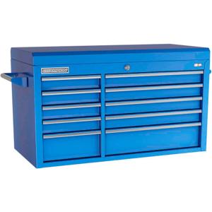 Champion Tool Storage FMP4110TC-BL Cabinet, 41 x 20 Inch Size, 10 Drawers, Top Chest, Blue | CJ6BBW