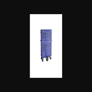Champion Tool Storage FMP4121MC-BL Cabinet, 41 x 20 Inch Size, 21 Drawers, Top Chest/Cabinet and Cart,Blue | CJ6BCM