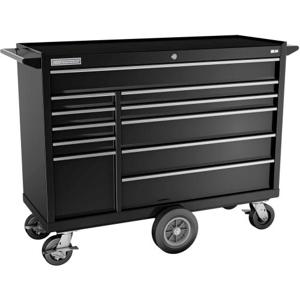 Champion Tool Storage FMP4111MC-BK Maintenance Cart, 41 Inch Width, 20 Inch Depth, 11 Drawer, Black | CJ6CEA