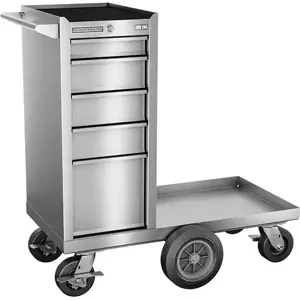 Champion Tool Storage FMPSA1505LMC Maintenance Cart, 15 Inch Width, 20 Inch Depth, 5 Drawer | CJ6CDH