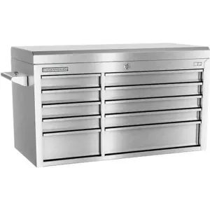 Champion Tool Storage FMPSA4110TC Cabinet, 41 x 20 Inch Size, 10 Drawers, Top Chest | CJ6BAJ