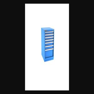 Champion Tool Storage N15000702ILCFTB-BB Cabinet, 22-3/16 x 35-7/8 x 28-1/2 Inch Size, 7 Drawers, 86 Compartment, Bright Blue | CJ6BJC