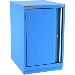 Champion Tool Storage N1800FDIL-BB Cabinet, 22-3/16 x 41-3/4 x 28-1/2 Inch Size, 1 Door, 2 Shelves, Bright Blue | CJ6BYM