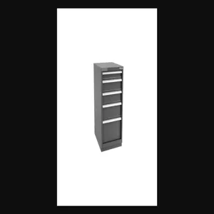 Champion Tool Storage N18000501ILCFTB-DG Cabinet, 22-3/16 x 41-3/4 x 28-1/2 Inch Size, 5 Drawers, 38 Compartment, Dark Gray | CJ6BRZ