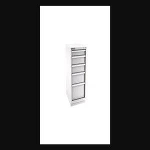 Champion Tool Storage N18000501ILCFTB-LG Cabinet, 22-3/16 x 41-3/4 x 28-1/2 Inch Size, 5 Drawers, 38 Compartment, Light Gray | CJ6BNB