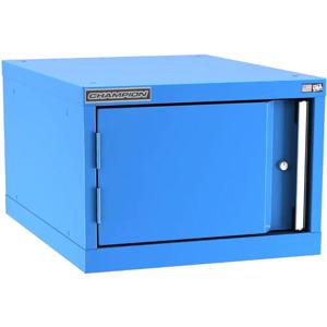 Champion Tool Storage N600FDIL-BB Cabinet, 22-3/16 x 15-3/4 x 28-1/2 Inch Size, 1 Door, Bright Blue | CJ6BYH