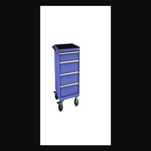 Champion Tool Storage S15000401ILCMB8S1RT-BB Cabinet, 28-1/4 x 43-1/4 x 28-1/2 Inch Size, 4 Drawers, 29 Compartment, Bright Blue | CJ6BDT