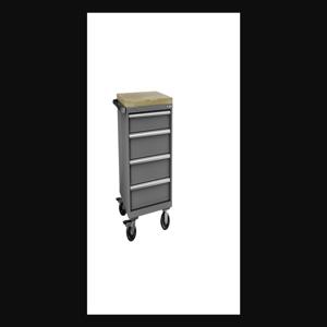Champion Tool Storage S15000401ILMB8BBT-DG Cabinet, 28-1/4 x 43-1/4 x 28-1/2 Inch Size, 4 Drawers, Dark Grey | CJ6BGA