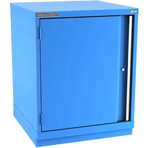 Champion Tool Storage S1500FDIL-BB Cabinet, 28-1/4 x 35-7/8 x 28-1/2 Inch Size, 1 Door, 1 Shelf, Bright Blue | CJ6BYR