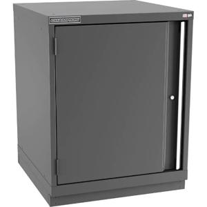 Champion Tool Storage S3050FDIL-DG Cabinet, 28-1/4 x 66-3/8 x 28-1/2 Inch Size, 1 Door, 3 Shelves, Dark Gray | CJ6CCB