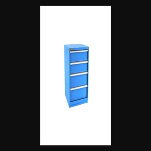 Champion Tool Storage S18000401ILCFTB-BB Cabinet, 28-1/4 x 41-3/4 x 28-1/2 Inch Size, 4 Drawers, 34 Compartment, Bright Blue | CJ6BJP