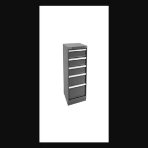 Champion Tool Storage S18000502ILCFTB-DG Cabinet, 28-1/4 x 41-3/4 x 28-1/2 Inch Size, 5 Drawers, 61 Compartment, Dark Gray | CJ6BTN