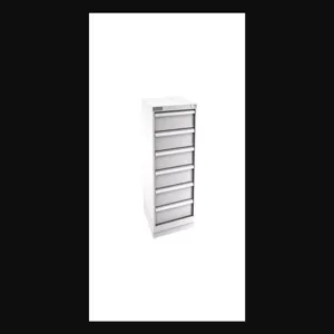 Champion Tool Storage S18000601ILCFTB-LG Cabinet, 28-1/4 x 41-3/4 x 28-1/2 Inch Size, 6 Drawers, 72 Compartment, Light Gray | CJ6BNR