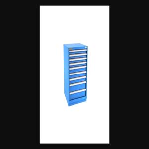 Champion Tool Storage S18000901ILCFTB-BB Cabinet, 28-1/4 x 41-3/4 x 28-1/2 Inch Size, 9 Drawers, 154 Compartment, Bright Blue | CJ6BKA