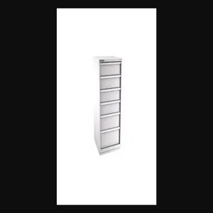 Champion Tool Storage S27000601ILCFTB-LG Cabinet, 28-1/4 x 59-1/2 x 28-1/2 Inch Size, 6 Drawers, 45 Compartment, Light Gray | CJ6BPC