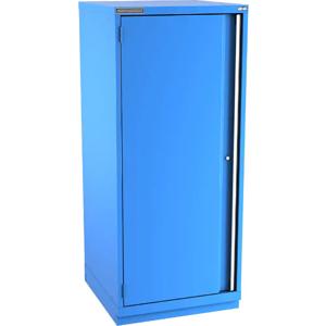 Champion Tool Storage S2700FDIL-BB Cabinet, 28-1/4 x 59-1/2 x 28-1/2 Inch Size, 1 Door, 3 Shelves, Bright Blue | CJ6BYV