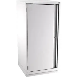 Champion Tool Storage S2700FDIL-LG Cabinet, 28-1/4 x 59-1/2 x 28-1/2 Inch Size, 1 Door, 3 Shelves, Light Gray | CJ6CAK