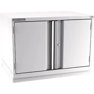 Champion Tool Storage SP12002FDIL-LG Cabinet, 40-1/4 x 29-7/8 x 28-1/2 Inch Size, 2 Doors, 1 Shelf, Light Gray | CJ6CAP