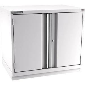 Champion Tool Storage SP15002FDIL-LG Cabinet, 40-1/4 x 35-7/8 x 28-1/2 Inch Size, 2 Doors, 1 Shelf, Light Gray | CJ6CAQ