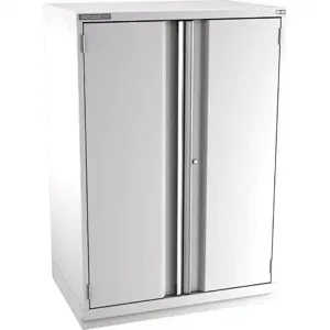 Champion Tool Storage SP27002FDIL-LG Cabinet, 40-1/4 x 59-1/2 x 28-1/2 Inch Size, 2 Doors, 3 Shelves, Light Gray | CJ6CAU