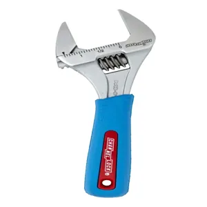 CHANNELLOCK 6WCB Adjustable Wrench 6 Inch Chrome Cushion | AB9PTE 2ELD6