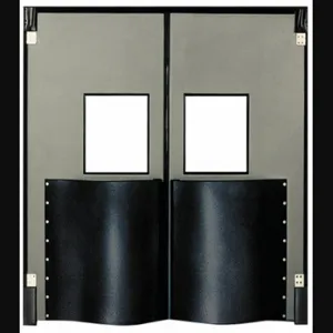 CHASE DOORS 6084XDCGR Swinging Door, 2 Doors, 5 Ft Door Width, 7 Ft Door Height, Cloud Gray | CQ8QFG 12A636