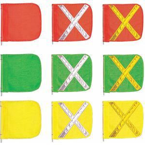 CHECKERS FS8025-16-G Replacement Flag Reflexite x Green | AA7MWB 16D798