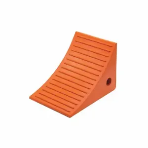 CHECKERS UC1600 Wheel Chock, 8 Inch Width, 8 Inch Heightt, 11 Inch Size Dp, Urethane, Grooved, Gen Purpose | CQ8QKK 437T71