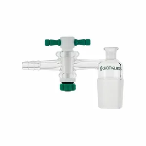 CHEMGLASS CG-1049-J-24 Adapter, Glass, Clear | CQ8RDZ 21UF88