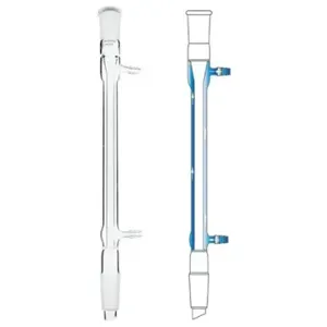 CHEMGLASS CG-1220-24 Condenser, West, 290 mm Overall Lg, 200 mm Jacket Length | CQ8QVC 21UE70