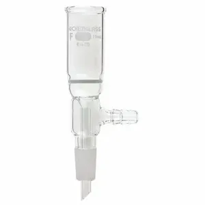 CHEMGLASS CG-1406-40 Buchner Funnel, 20 mm Stem OD - Metric, 110 mm Labware Height - Metric, Glass, Buchner | CQ8QQL 21UE79