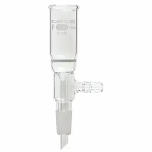 CHEMGLASS CG-1406-42 Buchner Funnel, 20 mm Stem OD - Metric, 110 mm Labware Height - Metric, Glass | CQ8QQK 21UE81